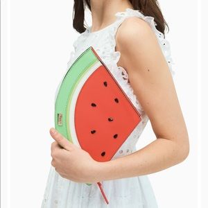 NWT Kate Spade ‘make a splash’ Watermelon Clutch